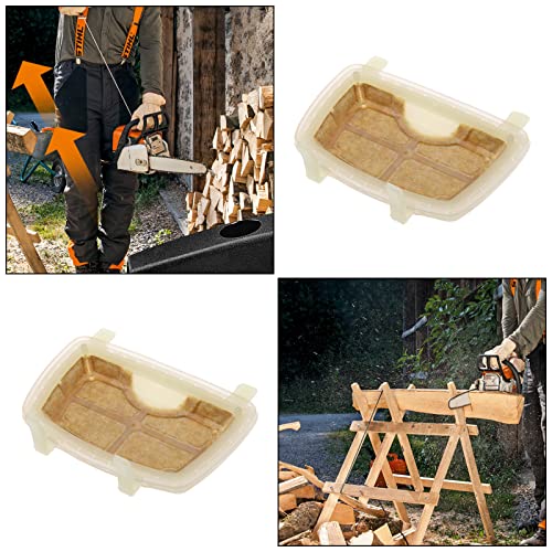 3PCS Air Filter 11391201602 Compatible with Stihl MS171 MS181 MS181C MS211 MS211C Chainsaws Outdoor Power Tools Chainsaw Replacement Parts