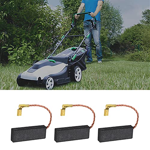2 Pairs Lawn Mover Carbon Brushes 29x11.2x6.2mm Fit for Flymo Compact 330 FLYMO 360 380 McCulloch 2200 Chain Saw AKE 30-18 S AKE 35-18 S Power To
