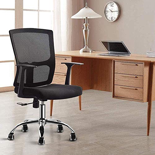 n/a Desk Task Computer Chair Modern Fabric Low Back Office Chair with Adjustable Height, for Reception Dinning Conference Room