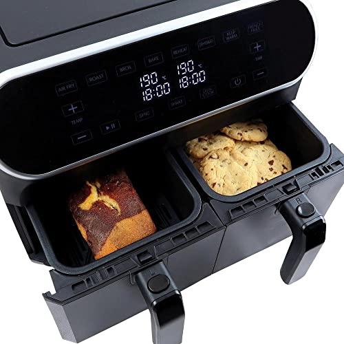 Statesman SKAF08017BK Digital Dual Zone Air Fryer Black