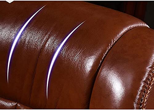 YT.JYUERI Relax Comfortably Safe Office Chairs, Managerial Chairs Home Office Desk Chairs Solid Wood Cowhide boss Chairs, Ergonomic Chairs, Execu