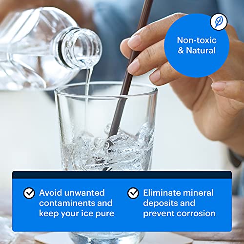 Ice Machine Cleaner 473ml, Nickel Safe Descaler | Ice Maker Machine Descaling Liquid Compatible with Whirlpool 4396808, Manitowac, Ice-O-Matic, S