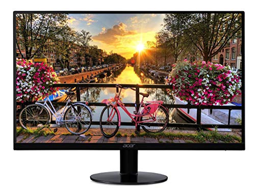 Acer SA270 Bbmipux 27" Full HD (1920 x 1080) IPS Ultra-Slim Edge-to-Edge Monitor with AMD Radeon FreeSync Technology, 1ms VRB, (USB 3.1 Type-C Po