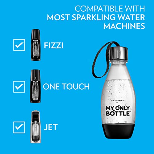 SodaStream 0.5 Liter My Only Bottle Black