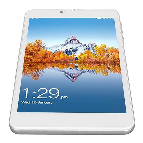 7 Inch Tablet IPS Screen Purple for Android 10 100‑240V 4GB 32GB 1200x1920 HD Resolution 6000mAh Battery Kids Tablet for Seniors (UK Plug)