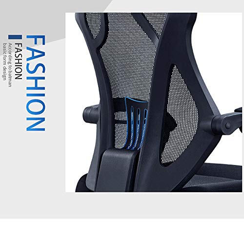 TJLSS Ergonomic Office Chair Mesh Chair Heavy Duty Office Chair, Adjustable Headrest and Armrest, Home Office Chair with Tilt Function and Positi