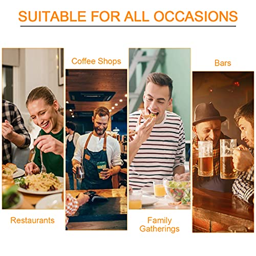 DURANTEY 8 PCS Chip Serving Frying Baskets Mini Chip Baskets Stainless Steel Chip Serving Basket Fried Baskets Serving Fry Baskets Food Presentat