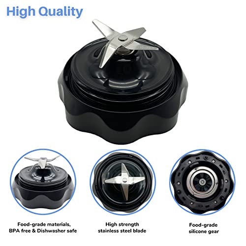Blender Extractor Cross Blade Easy Twist Blade Replacement Parts for NutriBullet Pro 1000 Watt, NutriBullet Select 2.0, NutriBullet 1200w Combo B
