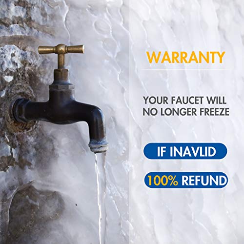 2 Pack Outdoor Tap Cover Tap Jacket Outdoor Tap Cosy Cover Outside Garden Faucet Socks for Freeze Protection