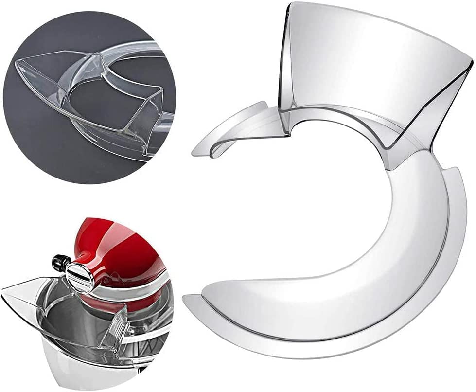 5KN1PS Splash Guard for KitchenAid Stainless Steel Bowl 3L, 4.5L and 4.8L (ARTISAN, CLASSIC, ULTRA Food Processor)