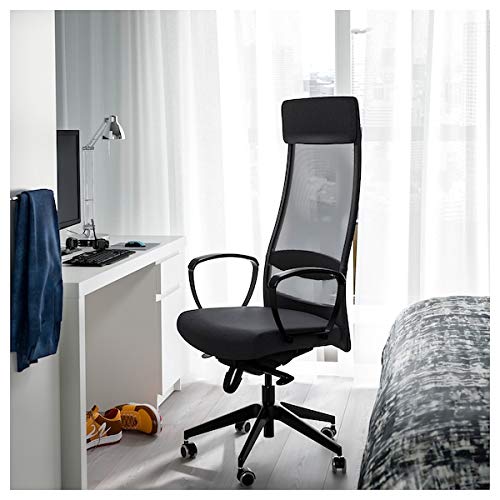 UK Bargain Seller MARKUS Office chair, Vissle dark grey, 62x60x129 cm durable and easy to care for. Office chairs. Desk chairs. Chairs. Furniture