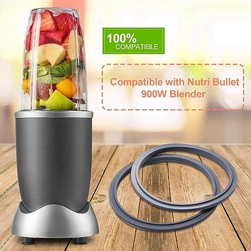 Blender Silicone Gasket Set compatible with Nutribullet blenders 2pcs replacement set