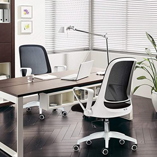 n/a Chair-Extra Large Mid Back Breathable Mesh Office Desk Computer Desk Chair with Lumbar Support Black(Color : Black,Size: 96 * 58cm)