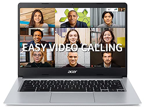 Acer Chromebook 314 CB314-1H - (Intel Celeron N4000, 4GB, 64GB eMMC, 14 inch Full HD Display, Google Chrome OS, Silver)