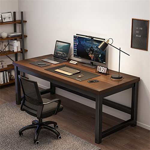 LEIGE Computer Desk Desktop Home Office Desk Student Writing Study Table Workbench (Color : D, Size : 120CM)