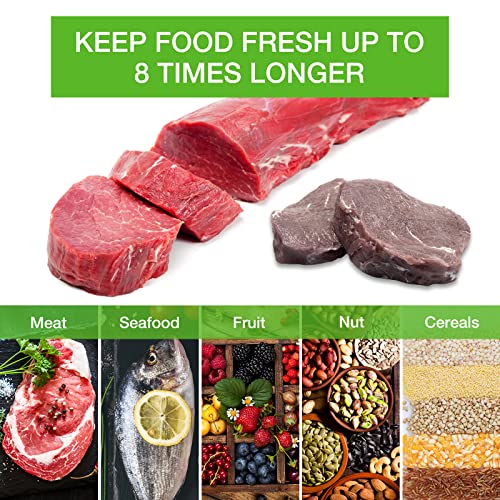 Vacuum Food Sealer Bags Rolls - 6 Roll 15|2x20|2x25|28 x300cm BPA Free Durable Vacuum Food Bags,Puncture Prevention Great for Food Storage and So