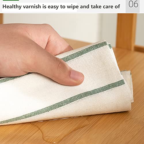 NaoSIn-NiBamboo Rotating Bookcase, 6 Tier Disassembly Bookshelf Organizer, Spinning Design, Removable Adjustable Divider, Holds Up To 200 DVD's o