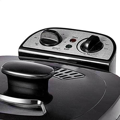 Amazon Basics 2-Litre Electric Deep Fryer, Black