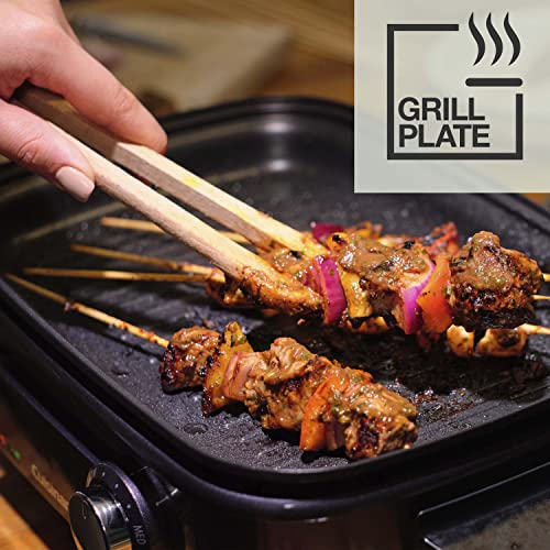 Cuisinart Cook In 5 in 1 Multi Cooker Grill, Sear, Steam, Simmer and Cook Non-Stick Midnight Grey GRMC3U