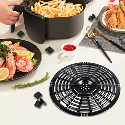 Tower Air Fryer Rubber Bumpers, 4 PCS Tower Air Fryer Spare Parts Air Fryer Tray Rubber Replacements Accessories Rubber Bumpers for Air Fryer Non