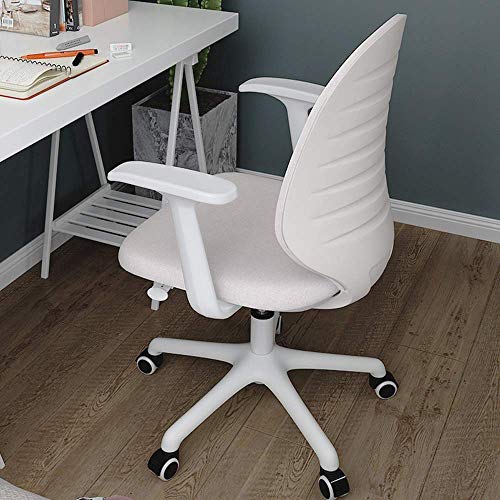 MU Breathable Mesh Executive Chair, Ergonomic Office Chair, Height-Adjustable, 360 ° Swivel Swivel Chair with 3D Thick Cushion, Suitable for Home