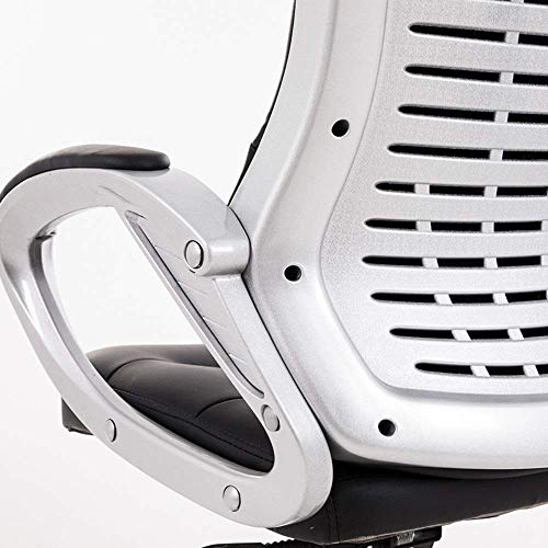 MU Home Computer Chair Boss Study Leather Office Chair Paint Adjustable Office Chair Swivel Reclining Executive Padded Chair Office Chair