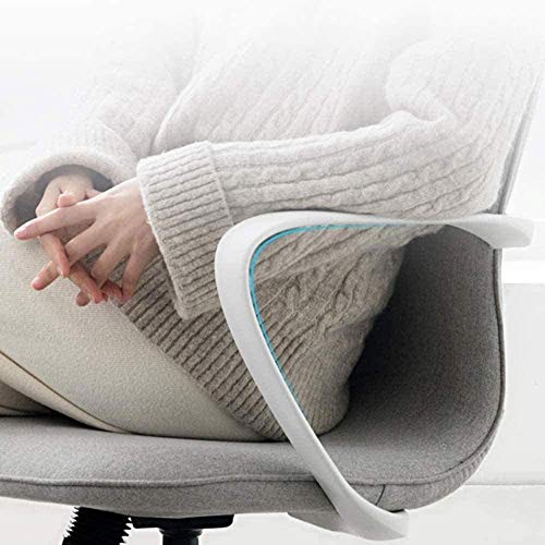 TJLSS Desk Task Computer Chair Modern Fabric Low Back Office Chair with Adjustable Height, for Reception Dinning Conference Room