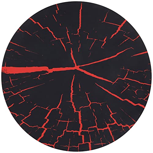 HiiARug Chair Mat for Hardwood Floor Anti-Slip Floor Protector Rectangle Gaming Computer Chair Mat Large Chair Carpet for Home Office Gaming Room