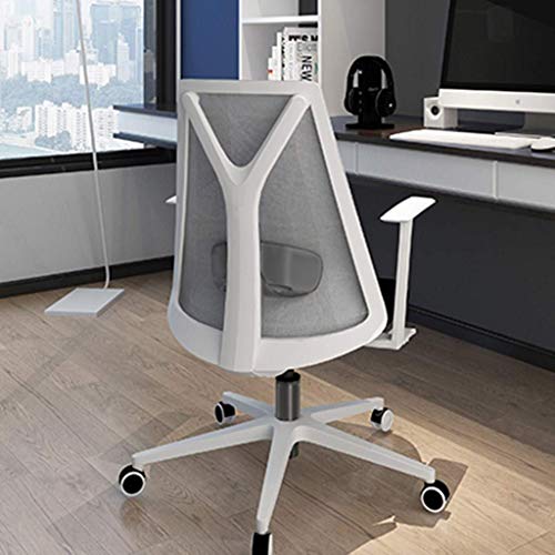 Mu Computer Chair,Home Office Chair Study Chair Office Chair Comfortable Chair Multi-Angle Reclining Adjustable Load Bearing 300Kg,White,60 * 60