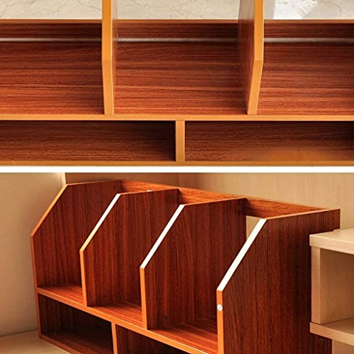 NXYJD Creative Student Bookshelf Landing Office Storage Rack Home Simple Bookcase