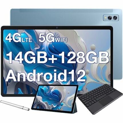 10 inch Tablet Blackview Tab11 SE, Android 12 Tablets, 14+128GB/1TB TF, 2K 10.36 FHD+IPS 2000*1200, 4G Tablet with Dual SIM Card Slot, 5G WIFI Ta