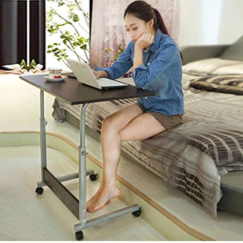NXYJD Height Adjustable Office Desk, All-Purpose Utility Table, Sit to Stand Up Desk Home Computer Desk