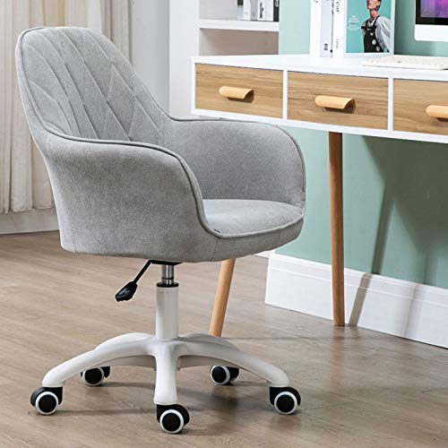 n/a Stylish Computer Chair Lifting & Rotary Sofa for Student Dormitory Home Fabric Game Chair Office Chairs with Wheels