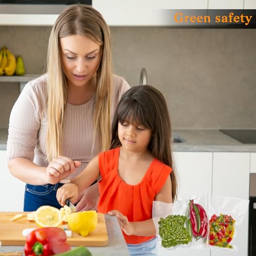 7x10cm 100Pcs Thick Small Vacuum Sealer Bags for Food Storage, Heat Seal Bags Small Precut Storage Bag, Plastic Heat Seal Bags, Grocery Sealable