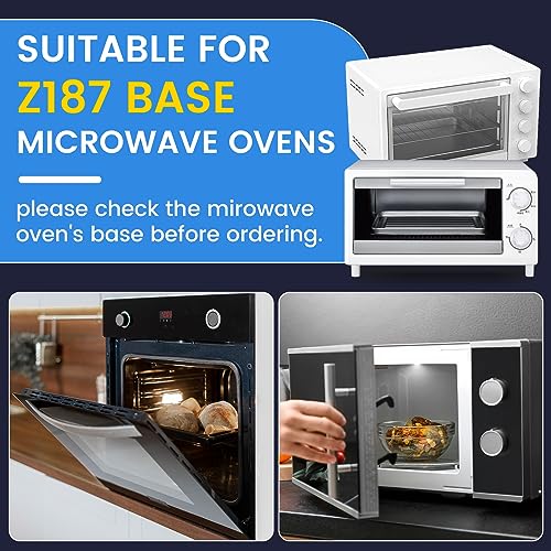 Luxvista 3W Z187 Microwave Bulb 2A 240V LED, 5000K Daylight White LED Microwave Oven Lamp Bulb, 25-30W Equivalent Incandescent Microwave Light Bu