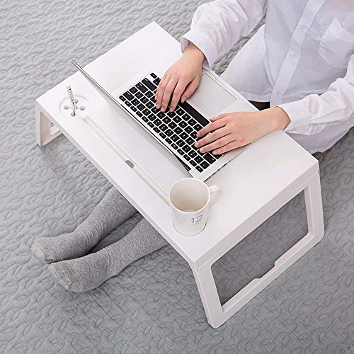 JJDNZ Foldable Portable Laptop Bed Table Stand Rack Computer Reading Kids Study Table Small Table Anti-Skid Table Home Furniture