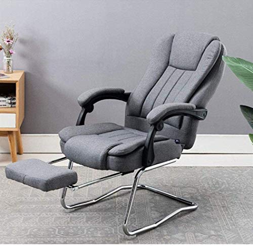 HJW Computer Chair Home Study Chair Fabric Office Chair Bow Chair Leisure Chair Office Chair Armchair