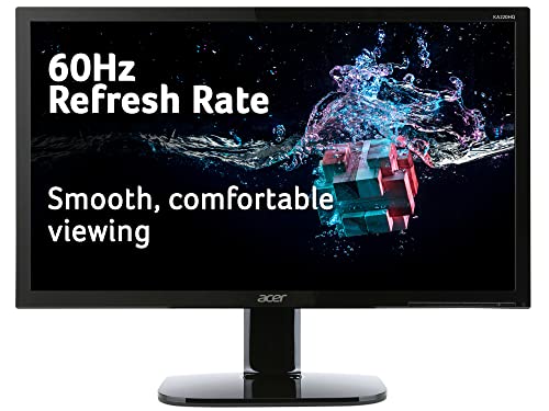 Acer KA220HQbi 21.5 Inch Full HD Monitor (TN Panel, 5ms, HDMI, VGA, Black)