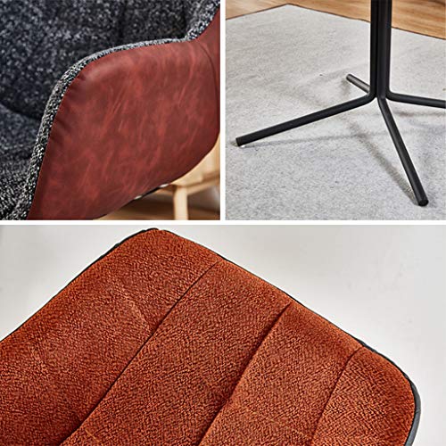 office chair gaming chair computer chair Fabric Leisure Chair Swivel Chair, Sofas Lounge Chair Living Room Chair with Metal Base, for Bedroom, of