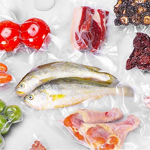 Diskary Vacuum Sealer Bags for Sous Vide Cooking, Vegetables and Meat Storage Plastic Bags, 20 x 30 cm (100 Bags)