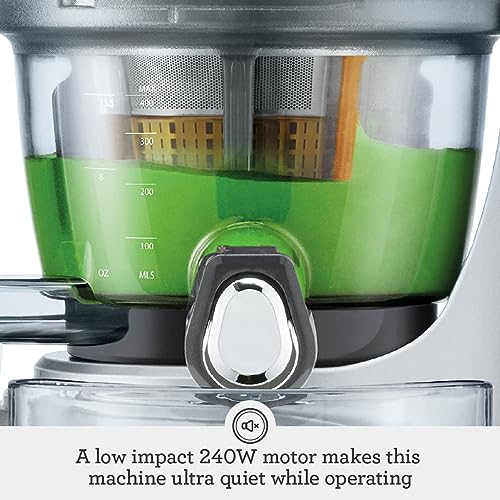 The Sage Big Squeeze Juicer, Brushed Stainless Steel, SJS700SIL