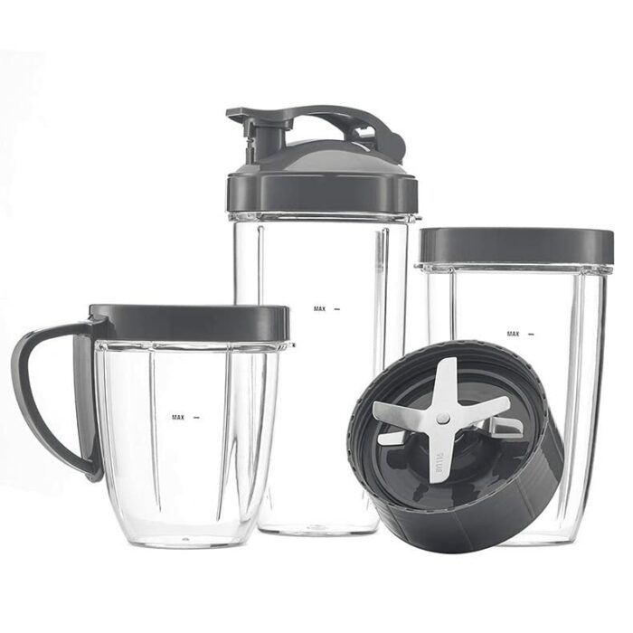 WANGCL Resealable Cup Lids and Flip Top to-go Lid Replacement Parts for 600w & 900w NutriBullet Blender 32/24/18OZ Cups