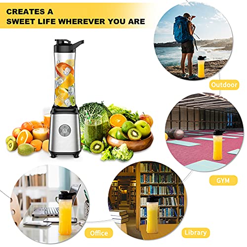 Personal Blender, Smoothie Blender Single Serve Small Blender for Juice Shakes and Smoothie, UK Plug