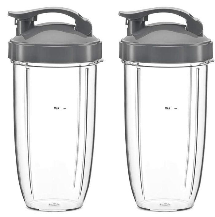WANGCL Resealable Cup Lids and Flip Top to-go Lid Replacement Parts for 600w & 900w NutriBullet Blender 32/24/18OZ Cups