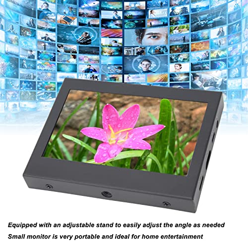 Aeun Touch Screen Monitor, 1024 X 768 IPS Small Monitors 170 Degree Display for Industrial Control