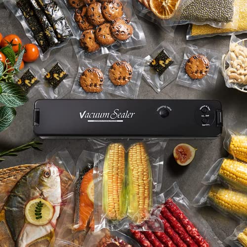 KEAGAN Vacuum Sealer Machine, Automatic Food Sealer, Food Vacuum Sealer Machines for Wet and Dry Food Preservation and Storage