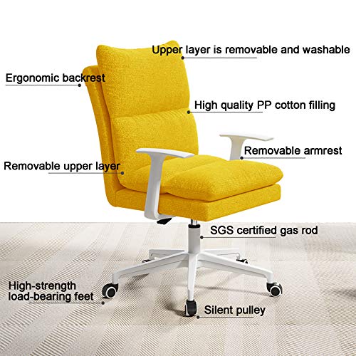office chair gaming chair computer chair Ergonomic Computer Chair with Thick Padding Backrest,Executive Home Office Chair,Big and Tall Upholstere