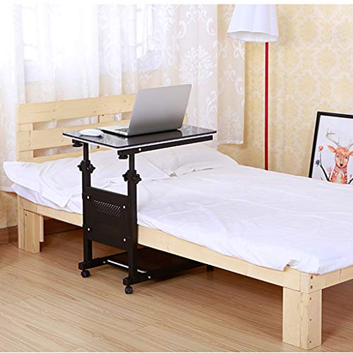 NXYJD Folding Computer Desk, Height-Adjustable, Space-Saving Home Office Desk Working Table
