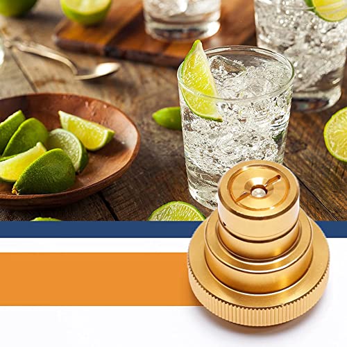 Dasing Quick Adapter for CO2 Soda Water DUO Tank Canister Conversion for Soda Machine with Sealing Ring