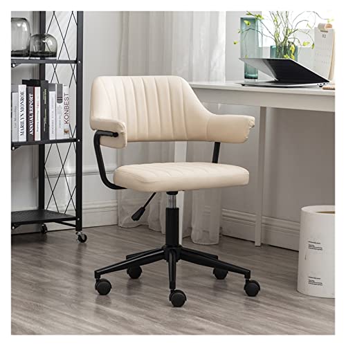 SLNFXC Home Computer Chair Comfortable Ergonomic Lift Swivel Office Chairs Student Meeting Chair (Color : Argento, Size : Talla �nica)